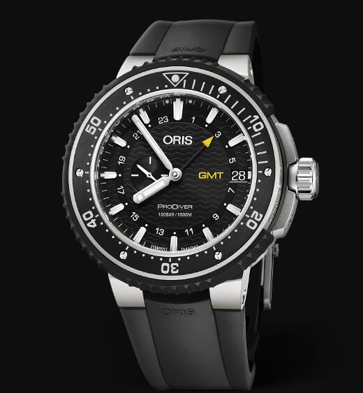 Review Oris Prodiver GMT 49mm Replica Watch 01 748 7748 7154-07 4 26 74TEB
